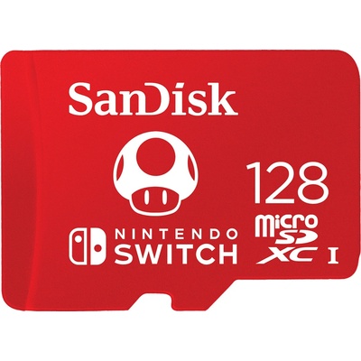 SanDisk Nintendo Switch 128GB microSD SDSQXAO-128G-GNCZN