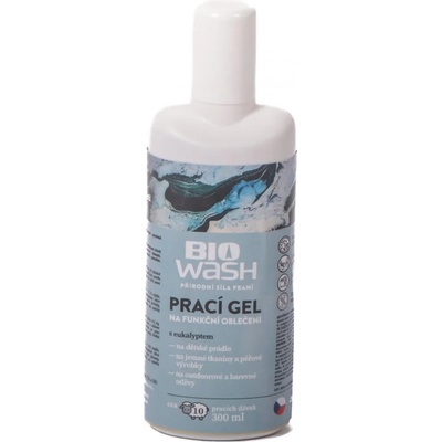 BioWash Sport Bio eukalyptový prací gél 300 ml