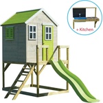 Wendi Toys My Lodge с платформа, пързалка + кухня (TTWTM22R)