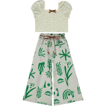 Civil Kids Green - Girl Set 6-7y. 7-8y. 8-9y. 9-10y. 4 Pieces (17E153216Y32-YSL)