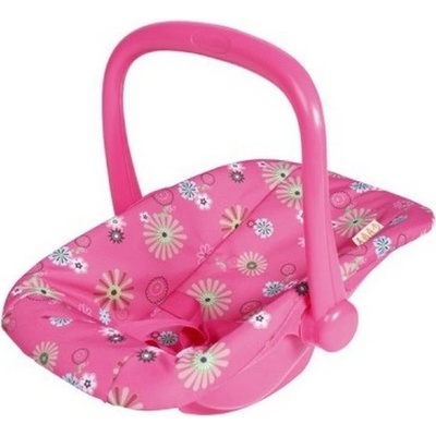 Teddies Nosič na autosedačku s látkovým poťahom pre dieťa/psy plast 25x42x34cm