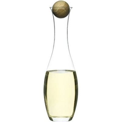 SAGAFORM Oval Oak 1 l skleněná karafa na vodu a víno