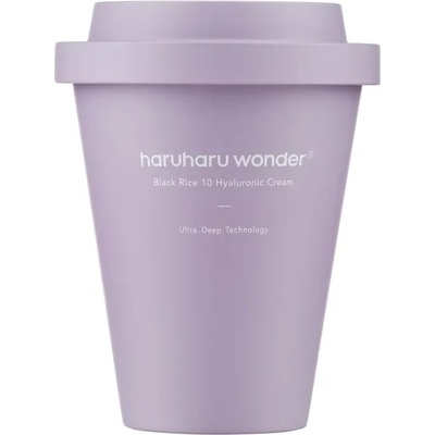 haruharu wonder Black Rice 10 Hyaluronic Cream - Дълбоко хидратиращ крем за лице 90мл