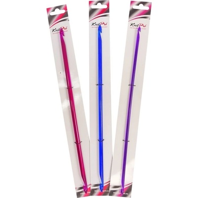 KnitPro Tredz obojstranný akrylový háčik 30 cm