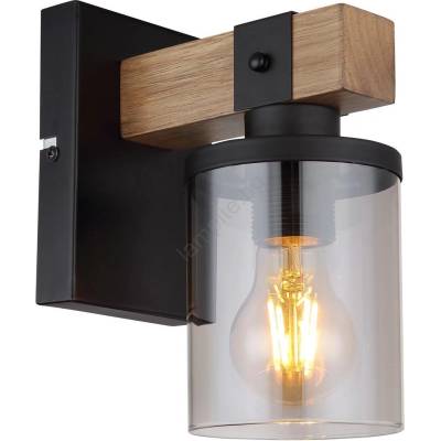 Brilagi - Настенна лампа VISTA 1xE27/60W/230V дъб (BG1758)