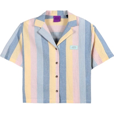 Oxbow Дамска риза с копчета Oxbow Women's Ally Short Sleeves Shirt - Lost Blue (133-1373-0111)