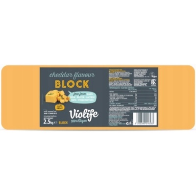 Violife Blok s príchuťou cheddara 2500 g