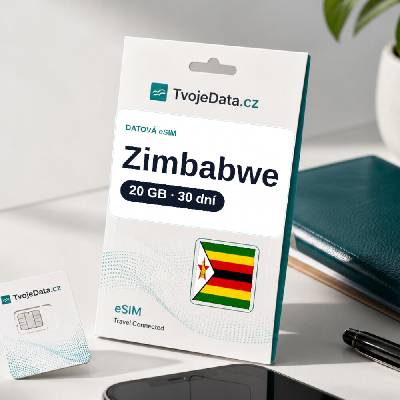 eSIM Zimbabwe 20 GB / 30 dní
