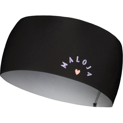 Maloja Лента за глава Maloja SaalachM. Headband - Deep Black - размер One Size (904-3851-1411)