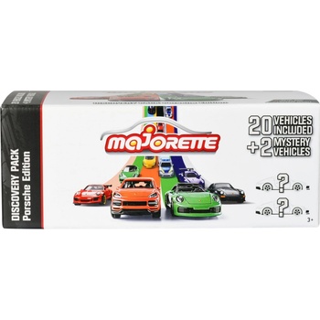 Majorette Porsche 20 + 2 Discovery Pack