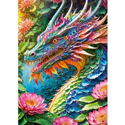 Cherry Pazzi - Puzzle Good Luck Dragon - 1 000 piese