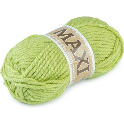 Pletací příze Jumbo Maxi 100 g Varianta: 16 (964) zelená sv., Balení: 1 ks 44062/88797/202787