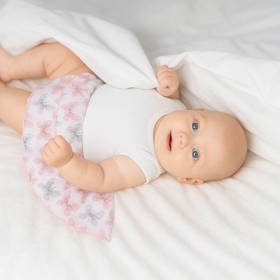 Baby Service Bavlněná sukýnka s kanýrky Motýlci – Zboží Dáma