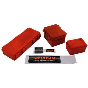 H-Speed Кутии H-Speed с различни размери 1: 10 червени (комплект 3 бр. )