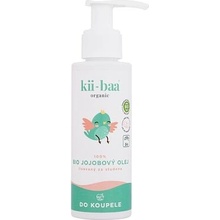 kii-baa organic Bio jojobový olej do koupele 100 ml