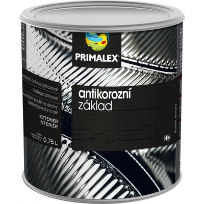 Primalex základná antikorózna farba 844 červenohnedá 0,75L
