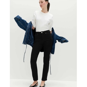 Marks & Spencer Разтегателни дънки с прав крачол Sienna Marks & Spencer черни Marks & Spencer | Cheren | ЖЕНИ | 10 SHT