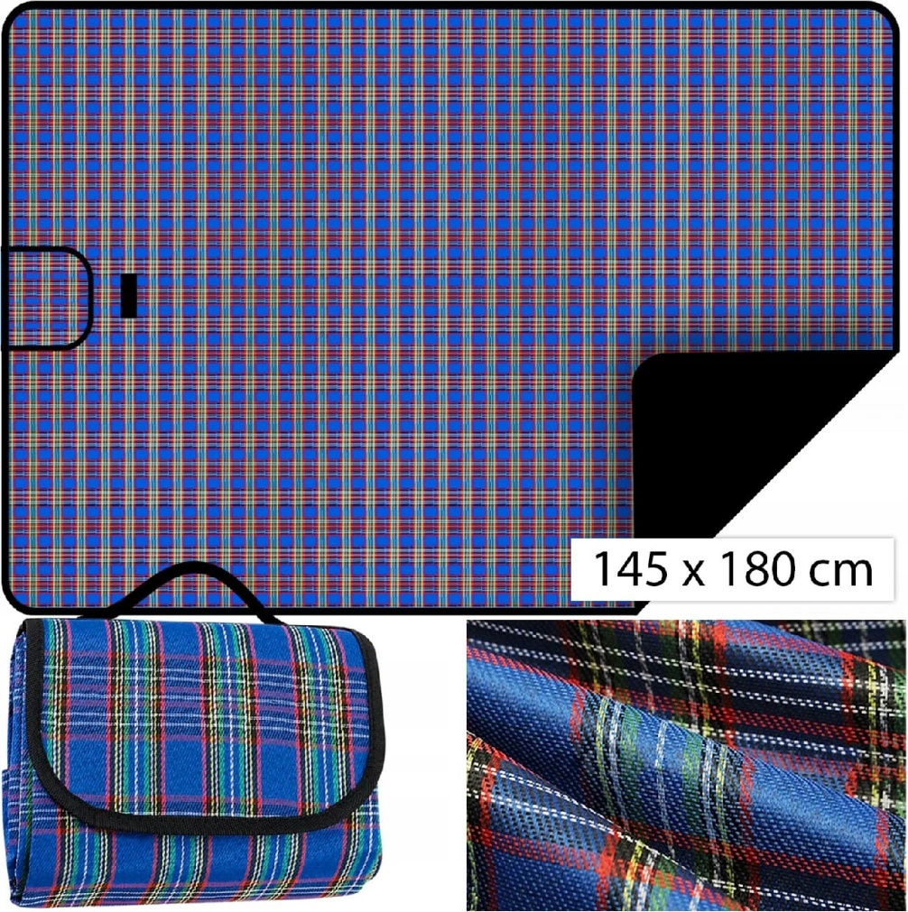 Malatec modrá Basic 150x180cm
