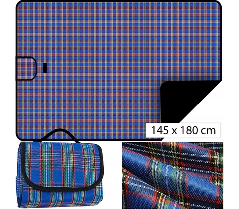 Malatec modrá Basic 150x180cm