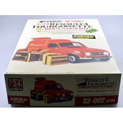 Asuka Model Renault 4 Fourgonette de Boulang. 1:24