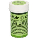 Sugarflair Colours Gélová farba Lime Green limetkovo zelená 25 g
