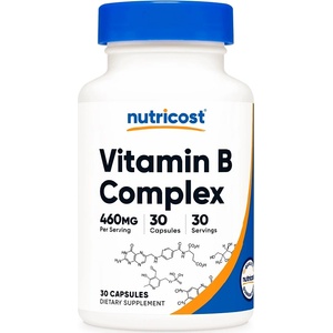Nutricost Vitamin B Complex, 30 Capsules