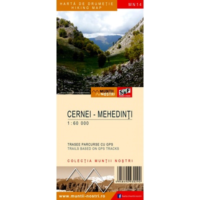 mapa Cernei-Mehedinti 1:60 t.