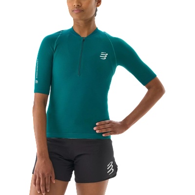 Compressport Тениска Compressport Trail Racing Postural SS Top W Зелен Velikost L