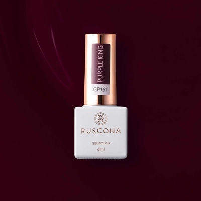 Ruscona gel lak PURPLE KING 161 6 ml