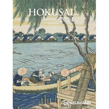 Hokusai 2024 - Diary - Buchkalender - Taschenkalender - Kunstkalender - 16, 5x21, 6