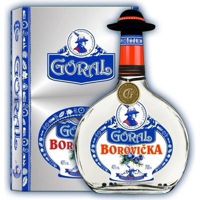 Goral borovička 0,7 l (čistá fľaša)