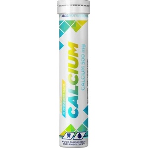 ALLNUTRITION Calcium Effervescent Tablets 500 mg [20 ефервесцентни таблетки] Лимон