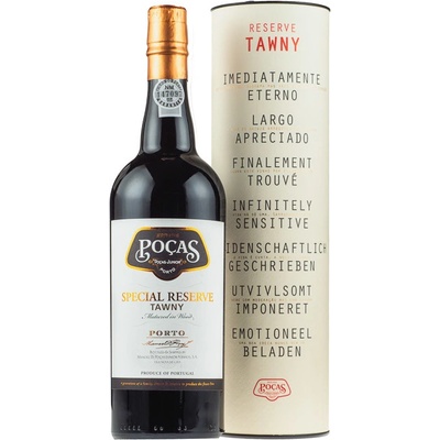 Poças Tawny Reserve 20% 0,75 l (tuba)