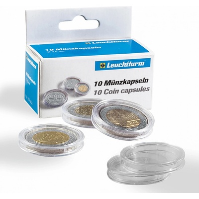 LEUCHTTURM Bublinky na mince10 ks Ø 23 mm – Sleviste.cz