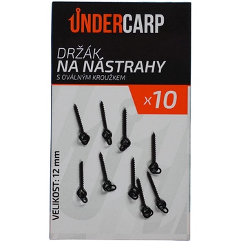 UnderCarp Držák na nástrahy s oválným kroužkem 12mm 10ks