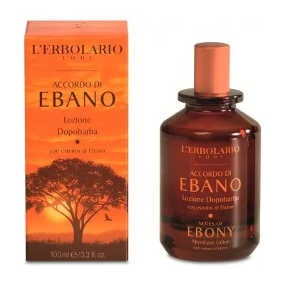 L'Erbolario Notes of Ebony Aftershave Lotion - Абаносов акорд Лосион за след бръснене 100мл