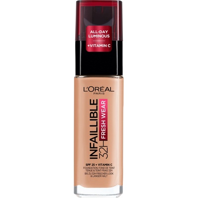 L'Oréal L'Oréal Фон дьо тен Infaillible Fresh Wear, SPF25, 235 Мiel, 30 ml