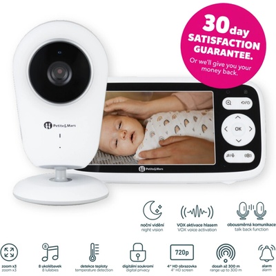 Petite & Mars Opatrovateľka detská digitálna Nano 4.0