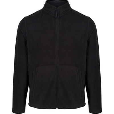 Regatta Classic Microfleece Jacket pánska fleecová mikina TRF619 Čierna