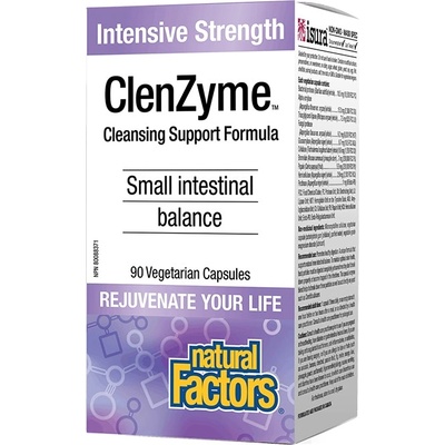 Natural Factors ClenZyme, 90 капсули, Natural Factors