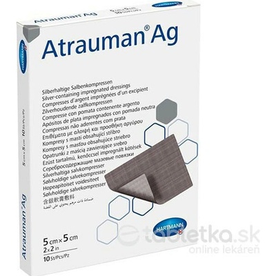 Atrauman AG impregnovaný kompres 5 x 5 cm 3 ks