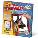Mirage Hobby Convex Painting Dogs - German Shepherd