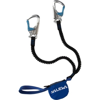 Salewa Комплект за виа ферата Salewa Set Via Ferrata Premium Attac Via ferrata set - Black / Blue - размер One Size (338-0345-0111)