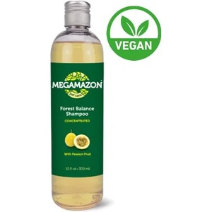 MEGAMAZON forest balance ВЕГАН ШАМПОАН, мекота и блясък на козината, с маракуя - 300 мл, Бразилия - 21810