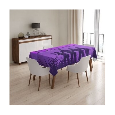 Sablio Ubrus Fortnite Fialová silueta 130x130 cm
