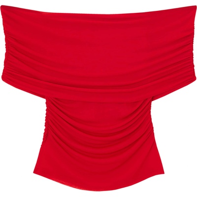 Pull&Bear Тениска червено, размер L