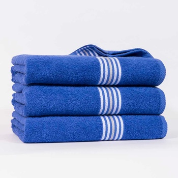 Lindart uterák Dobby 450g 50 x 100 cm modrá