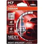 OSRAM night breaker laser 01b h7 55w 3200k