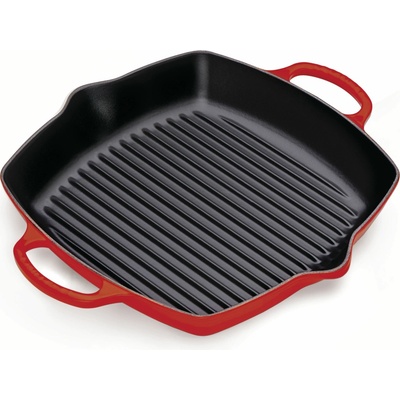Le Creuset 20200300600422 Grilovacia panvica Signature štvorcová 30 cm višňová