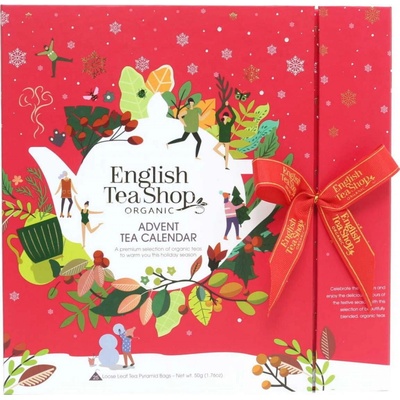 English Tea Shop Adventní bio Kniha červená 25 Sáčků